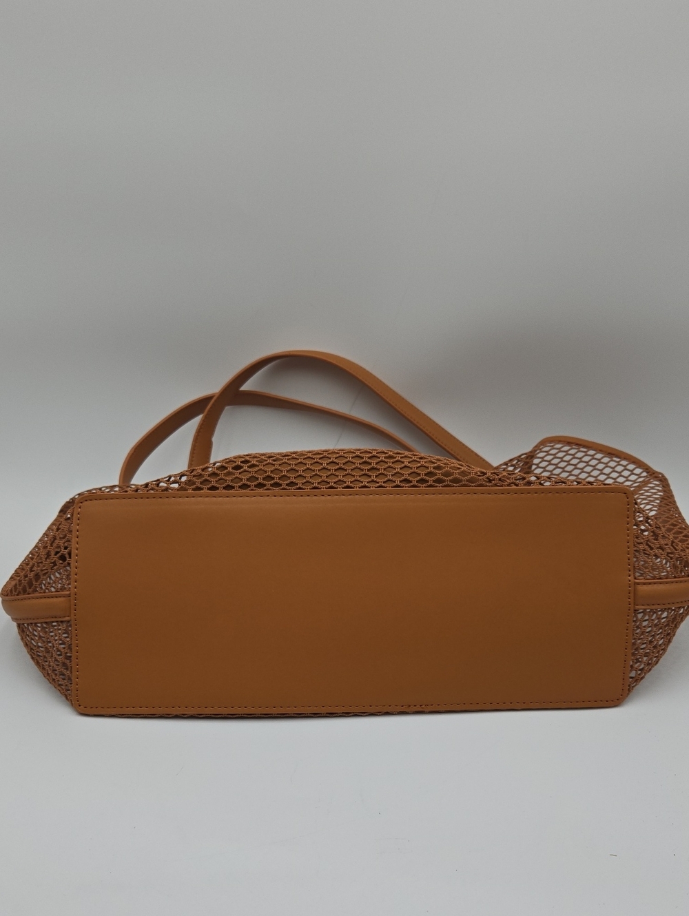 Brown NET HOBO BAG - Picture 5 of 12